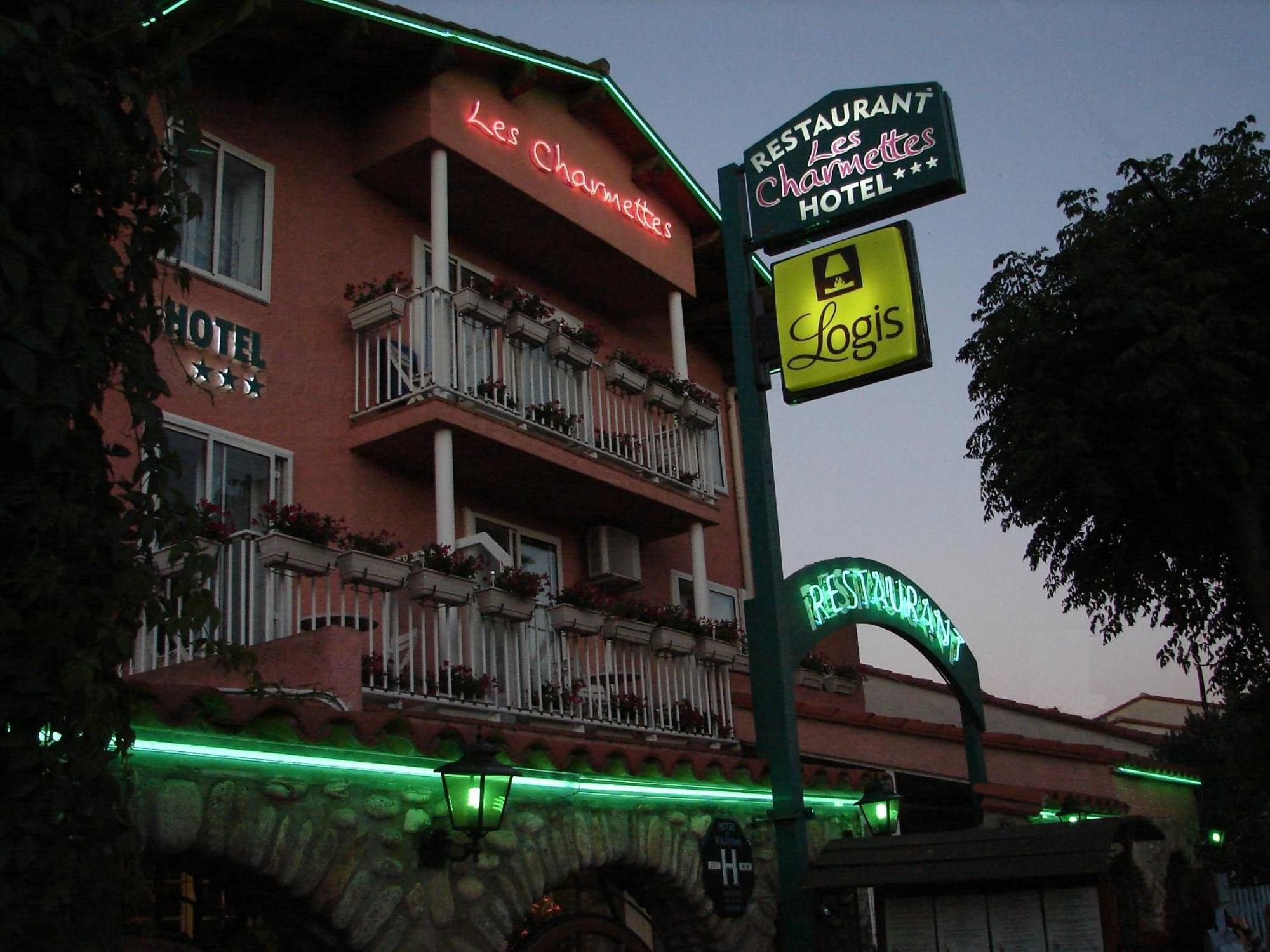 Logis Hotel Restaurant Les Charmettes Argelès-sur-Mer Esterno foto